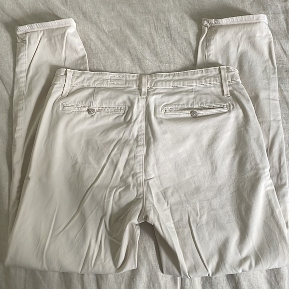 AG Adriano Goldschmied The Tristin Cream Pants - Picture 2 of 9